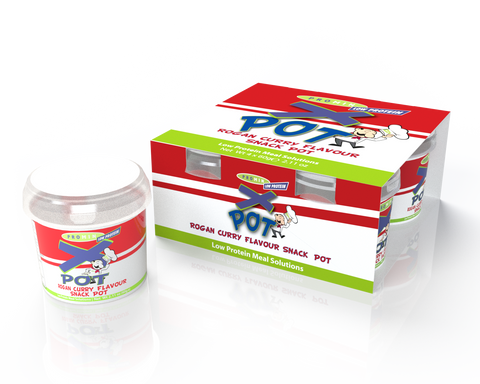 PROMIN LOW PROTEIN XPOTS – Rogan Style Curry Flavour